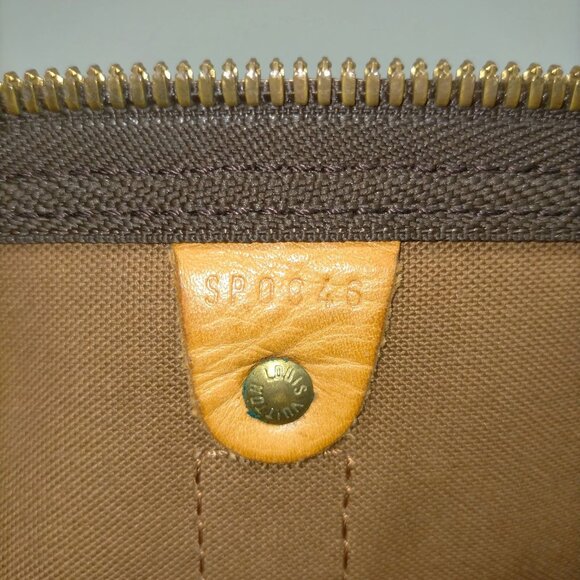 Authentic Louis Vuitton Boston Bag Keepall 55 Brown Monogram mn535-120825 - Picture 9 of 9